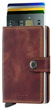 Fashion Secrid Wallet Leather Vintage Brown

