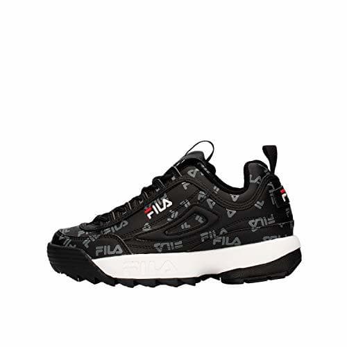 Moda FILA Disruptor Logo Low WMN Zapatillas Moda Mujeres Negro