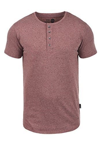 Place !Solid Thai - Camiseta para Hombre, tamaño:M;Color:Wine Red