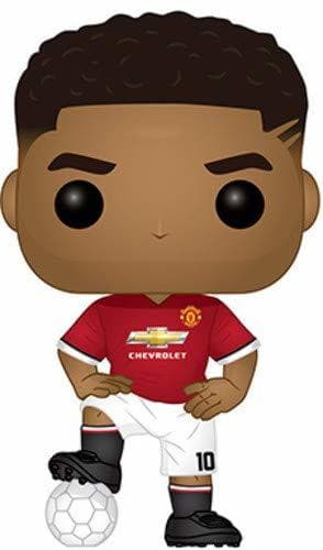 Game Funko- Pop Football: Marcus Rashford Man United Collectible Figure, Multicolor