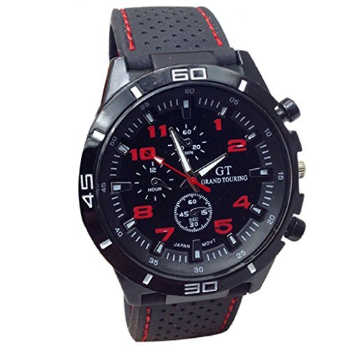 Producto Ularma Reloj de pulsera Sport silicona de cuarzo reloj hombres