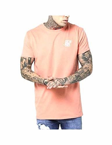 Product Camiseta Hombre Siksilk Peached Box Naranja XS Naranja