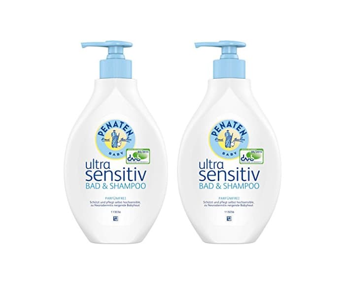 Beauty Penaten Ultra Sensitiv Bad & Shampoo - Gel de baño suave sin