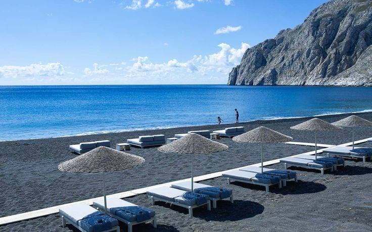 Place Perissa Black Sand Beach