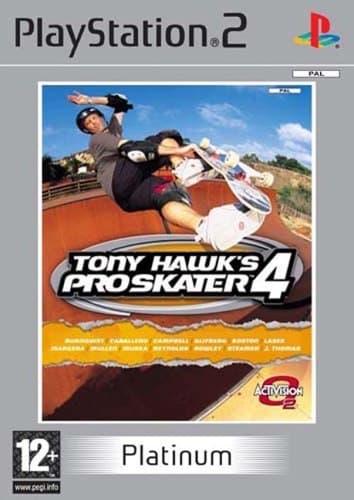 Electronic Tony Hawk's Pro Skater 4 Platinum