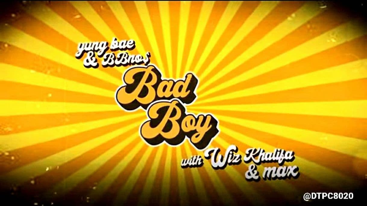 Canción Bad Boy (with Wiz Khalifa, bbno$, MAX)