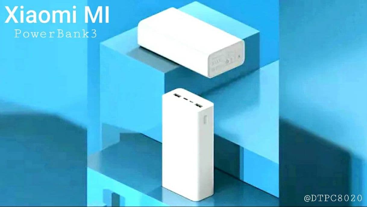 Moda Xiaomi MI Power Bank 3 (especificações)