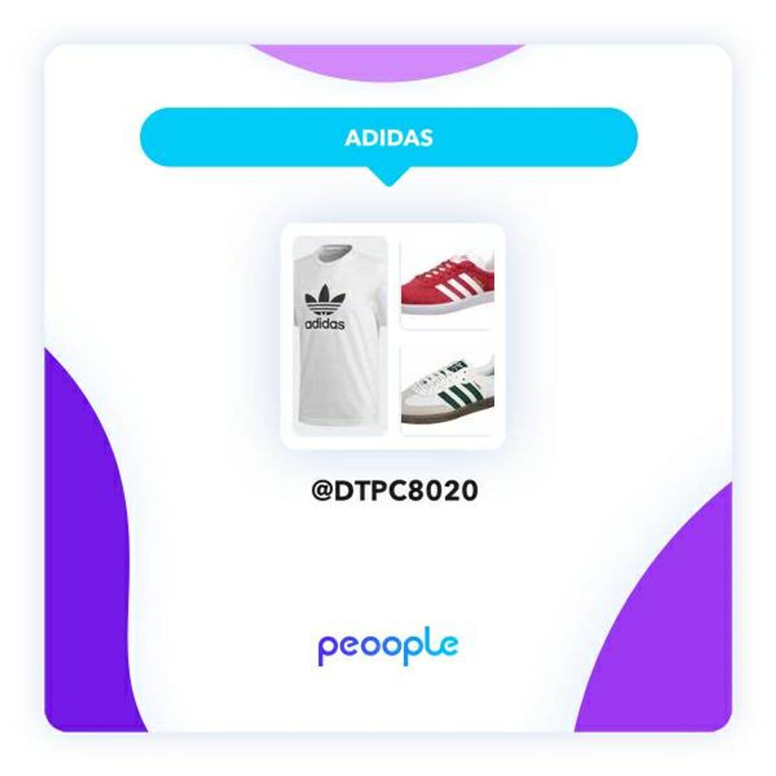 Moda Coleção "ADIDAS"  @DTPC8020 