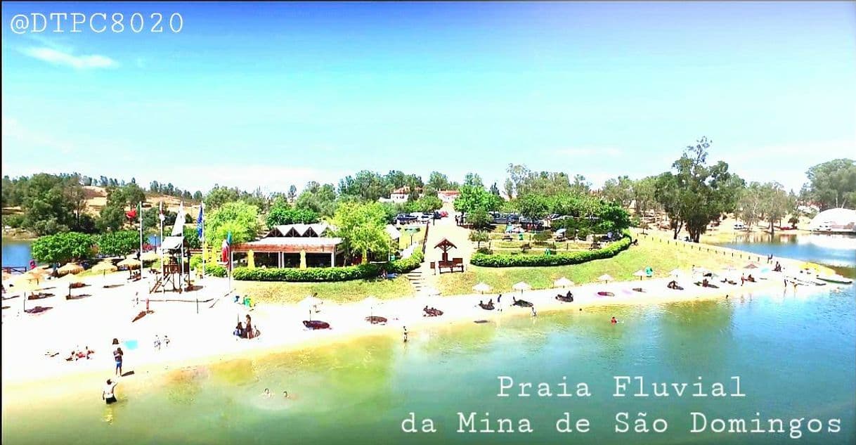 Lugar Praia Fluvial da Mina de São Domingos 🌞

