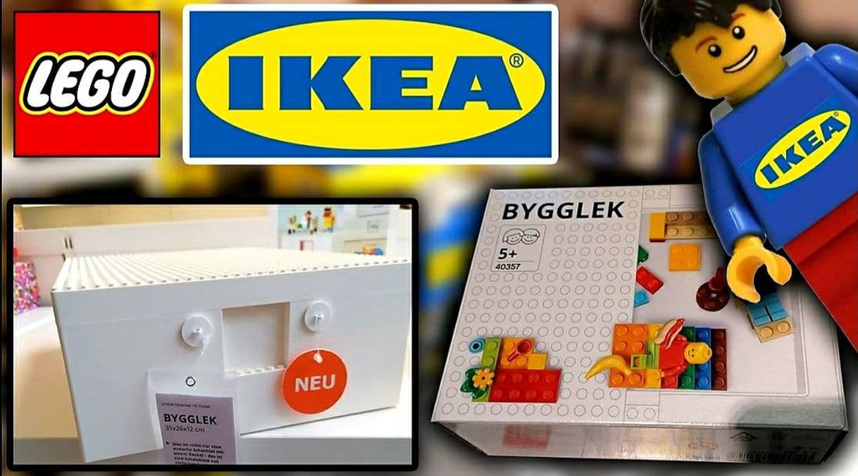 Moda LEGO + IKEA - "BYGGLEK" (YouTube)