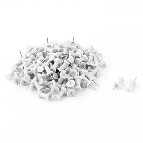 Product DealMux Escritório Escola cabeça metal plástico ponto coisas fixas Alfinete Thumb Tacks