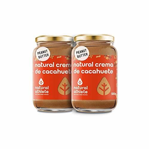 Producto Crema de Cacahuete Natural Athlete 100% Cacahuete Sin Azúcar