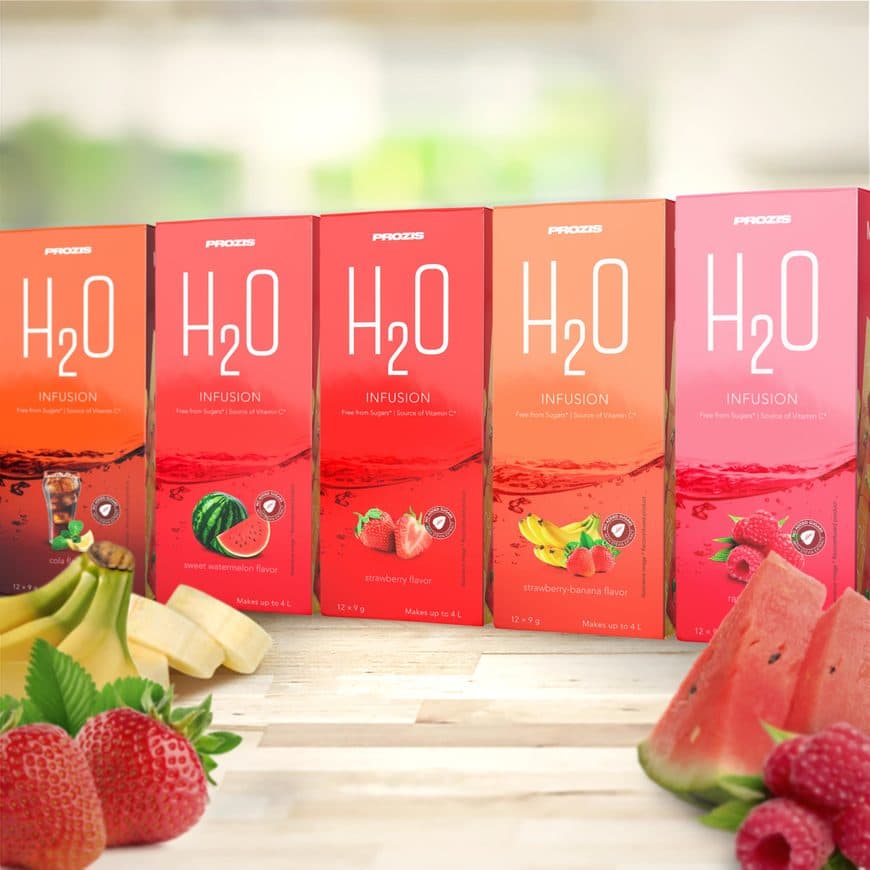 Producto 12 x H2O Infusion 9 g - Alimentação Diet