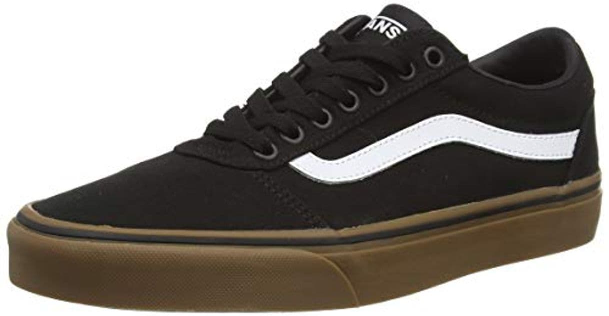 Moda Vans Ward Canvas, Zapatillas para Hombre, Negro