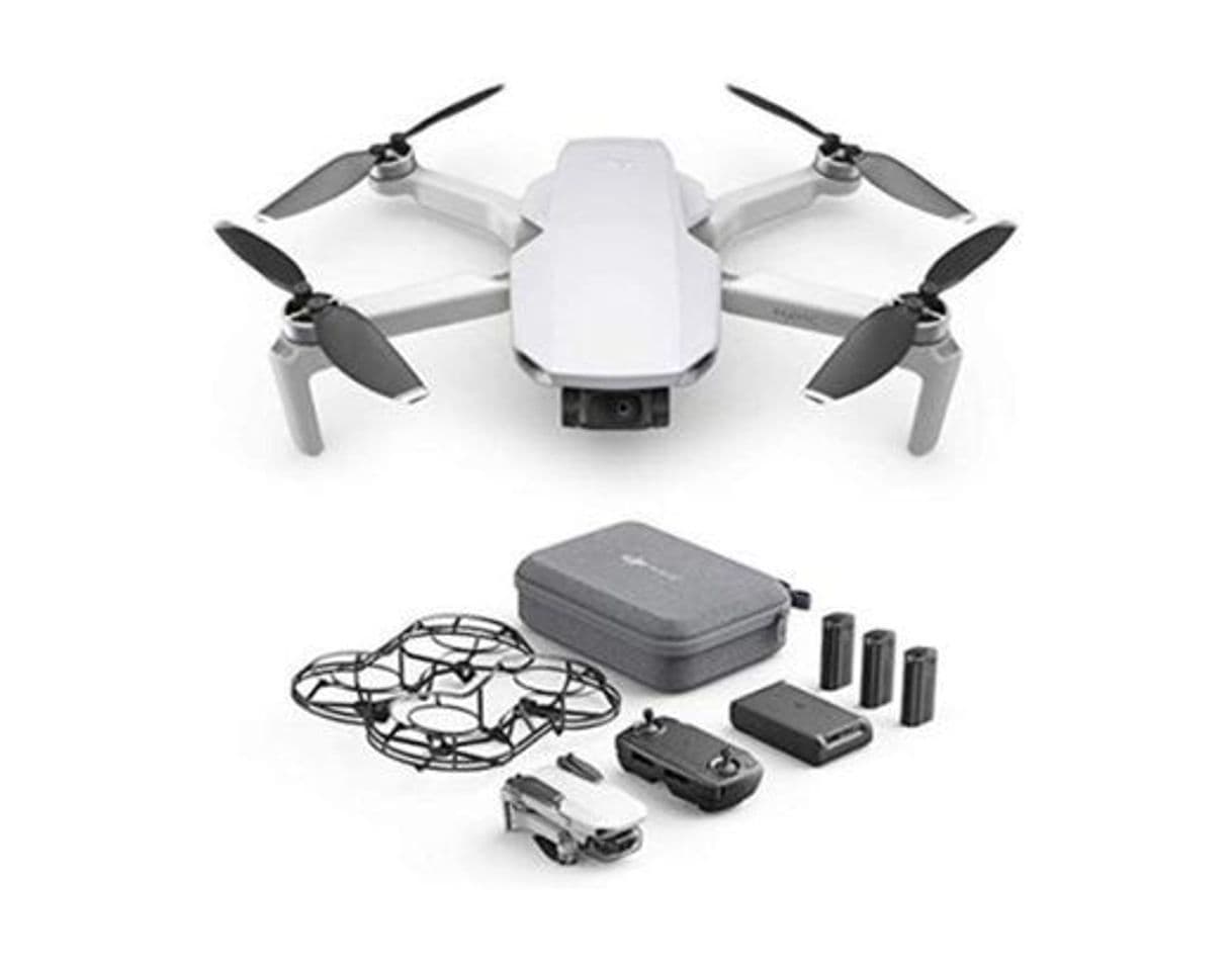 Electrónica DJI Mavic Mini Combo, Dron Ultraligero y Portátil, Duración Batería 30 Minutos,