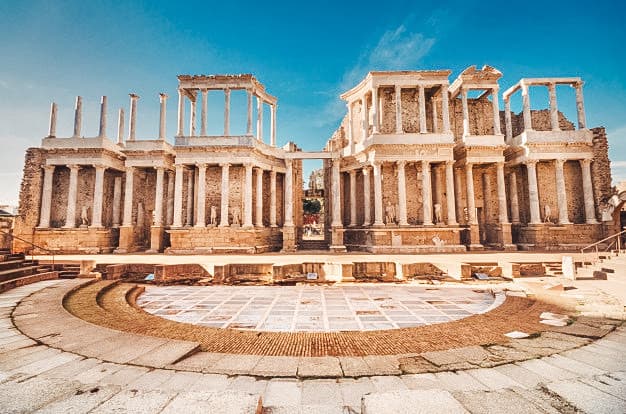 Lugar Teatro Romano de Mérida