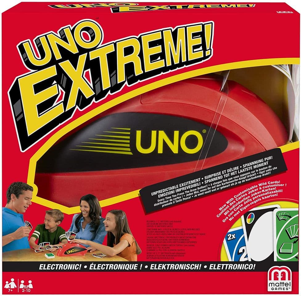 Product Mattel Games Uno extreme, juego de cartas