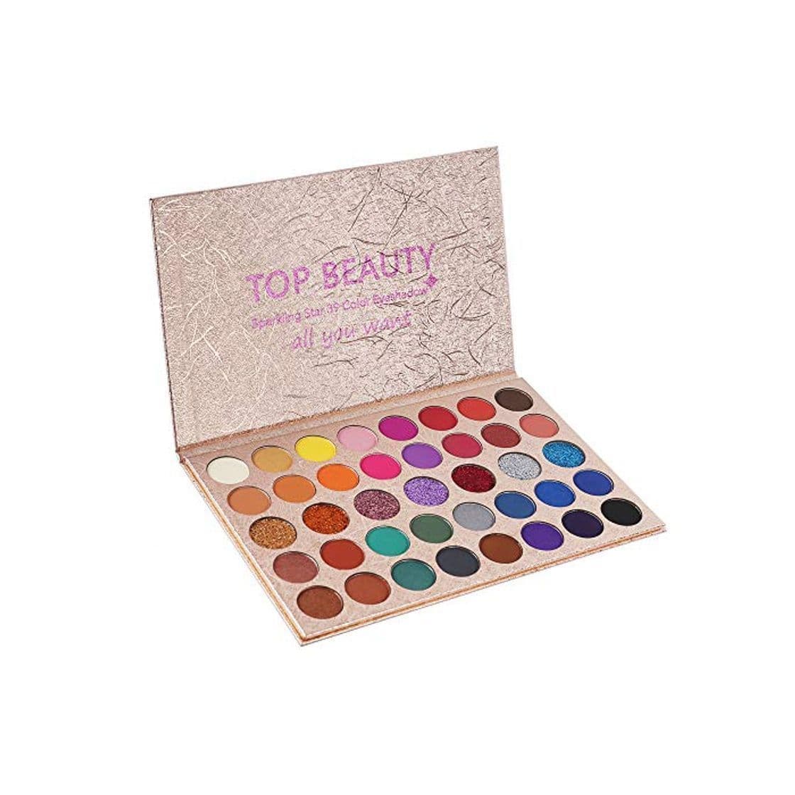 Producto Paleta de maquillaje de sombra de ojos de 39 colores Paleta altamente