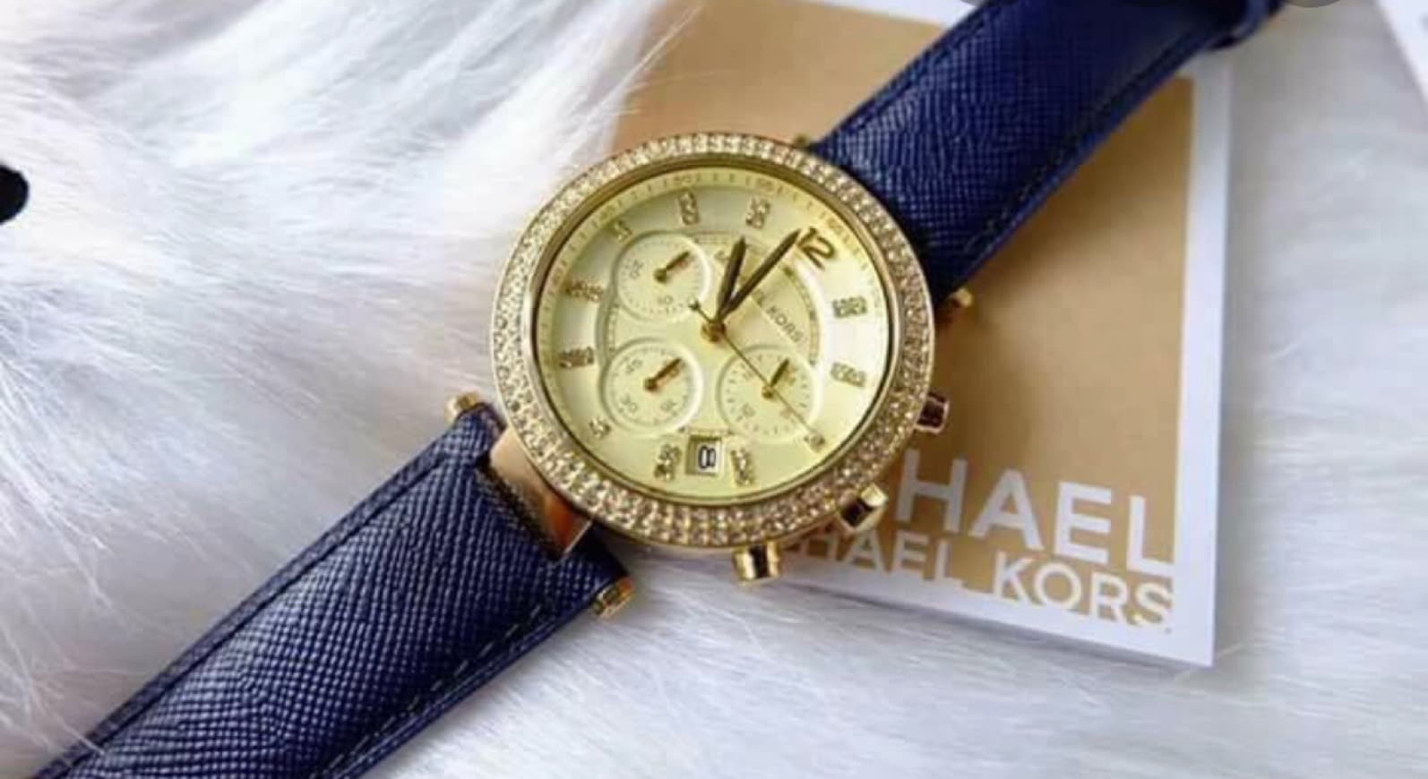 Moda Michael Kors - Parker Blue Gold