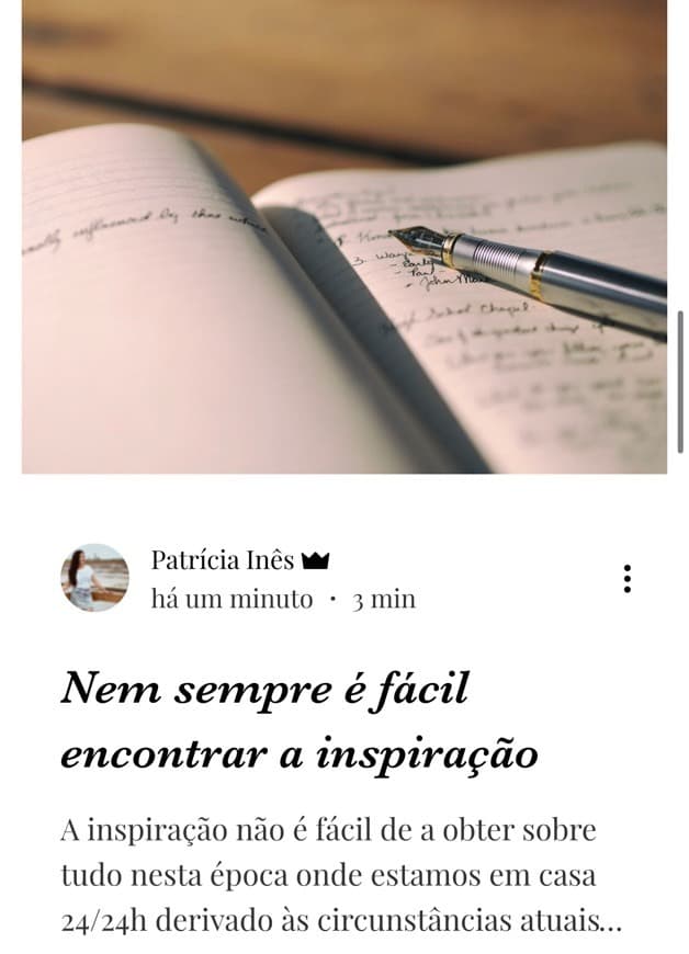 Fashion Nem sempre é fácil encontrar a inspiração 🤍