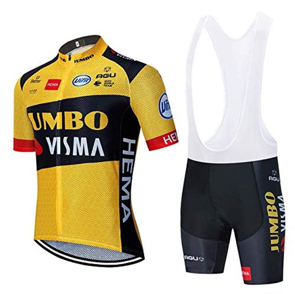 Producto WOLFIRE WF Traje de Ciclismo para Hombre de Equipos. Culotte y Maillot.