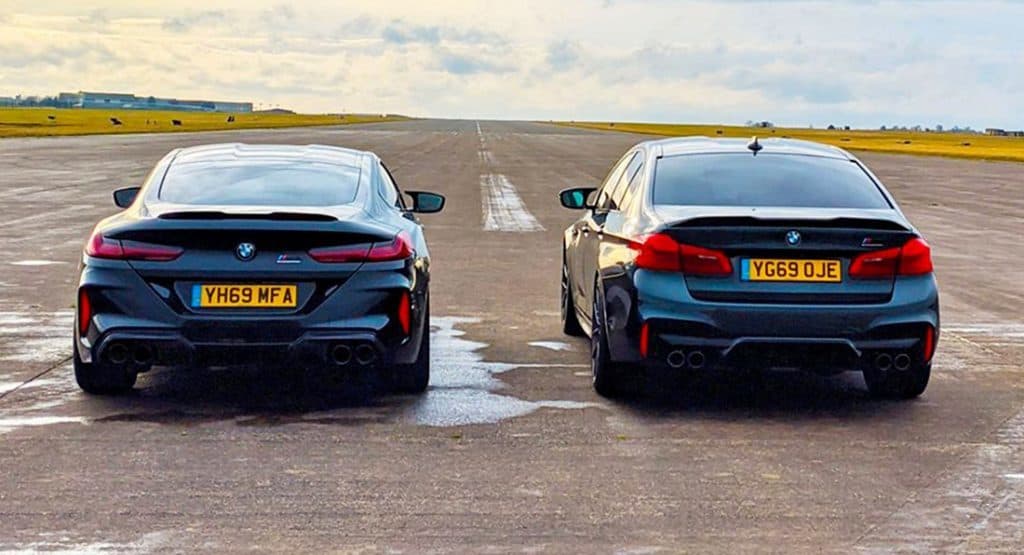 Fashion BMW M8 vs M5 - DRAG RACE, ROLLING RACE & BRAKE TEST ...