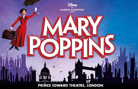 Moda Mary Poppins Tickets - Musical Tickets | London Theatre Direct