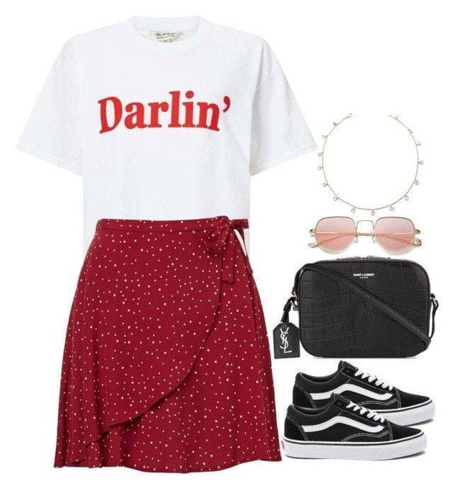 Fashion skirt look 