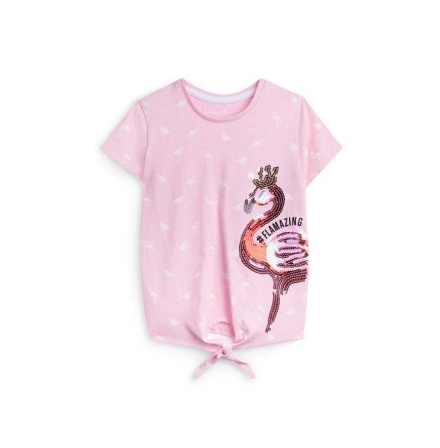 Fashion T-shirt flamingo 