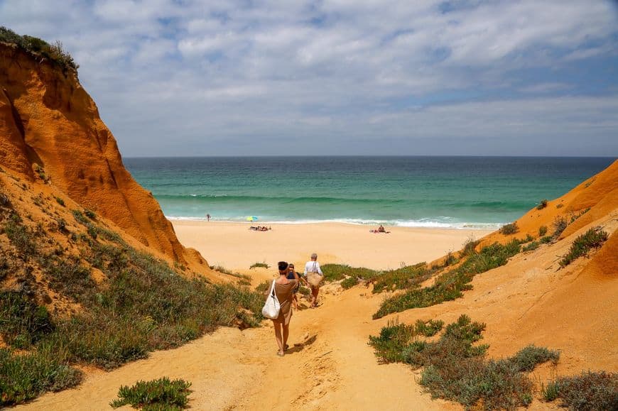 Lugar Praia da Galé - Fontainhas