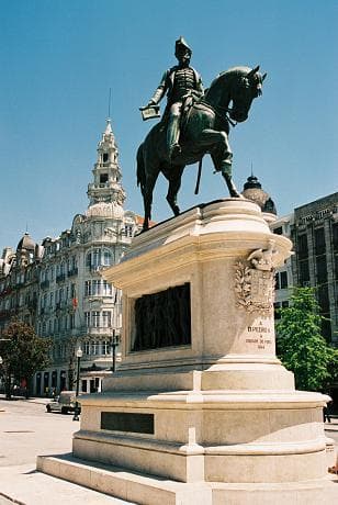 Lugar Estátua Equestre de Dom Pedro IV