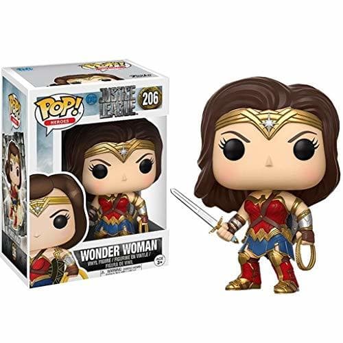 Place C S Mujer Maravilla Pop Figura DC 80 Aniversario Diana Estatua PVC