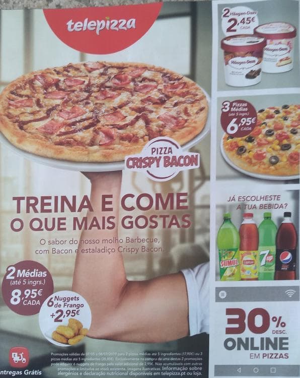 Restaurantes TELEPIZZA QUARTEIRA