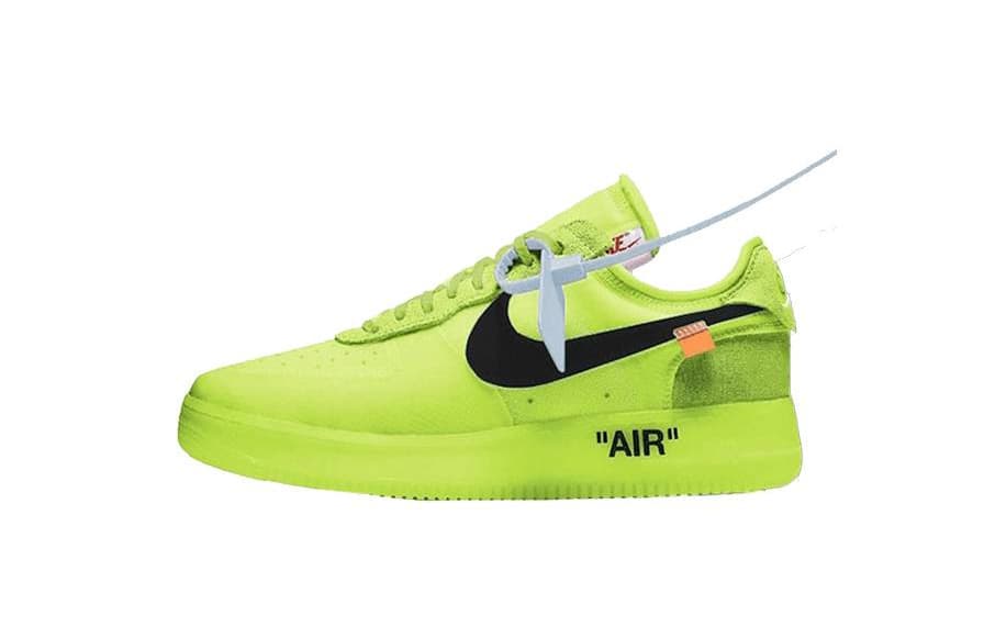 Product Nike Air force 1 off-White volt