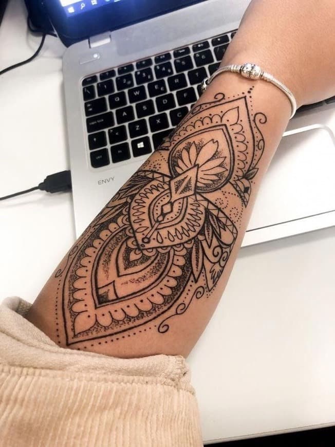 Moda Tatuagem Mandala