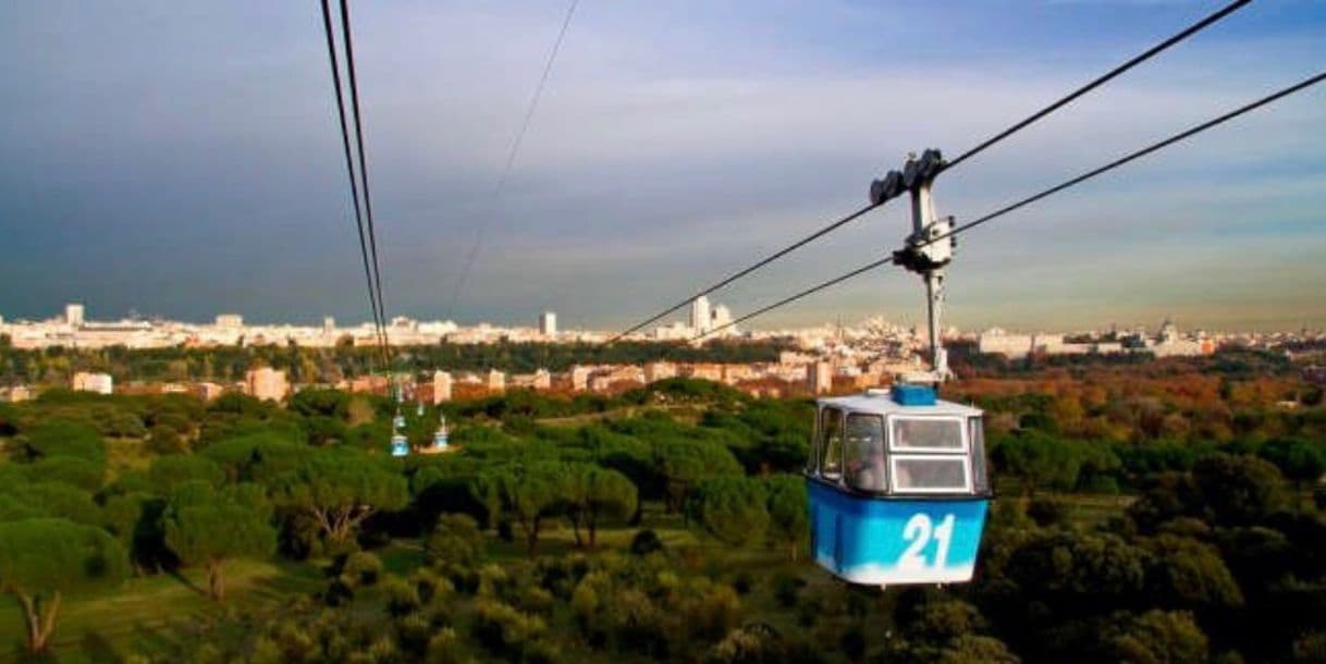 Lugar Teleferico de Madrid - Estación de Casa de Campo