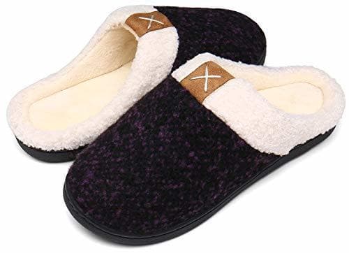 Producto Mishansha Zapatillas Invierno Hombre Casa Memory Foam Zapatos Antideslizante CáLido Pantuflas Casa