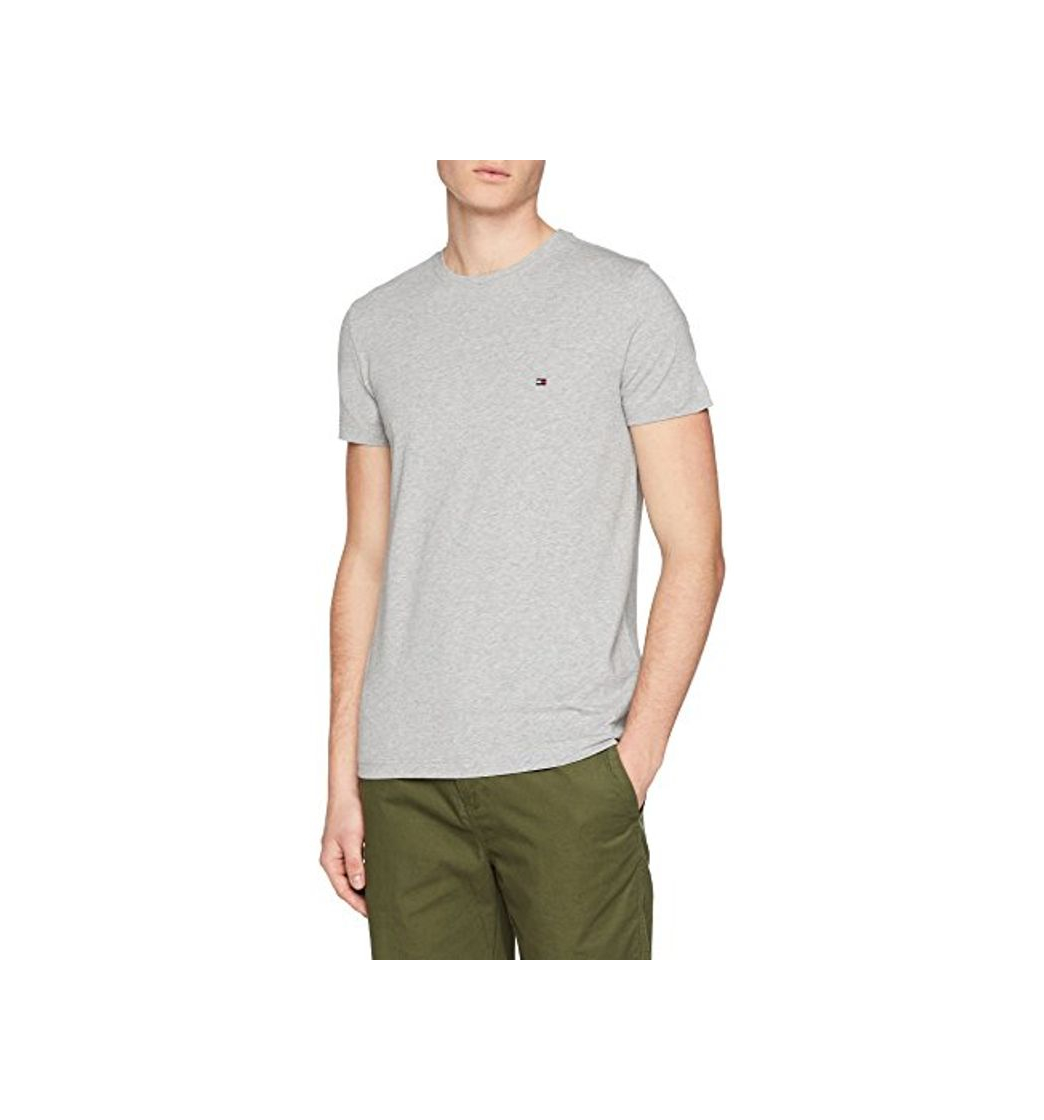 Product Tommy Hilfiger Core Stretch Slim Cneck tee Camiseta, Gris