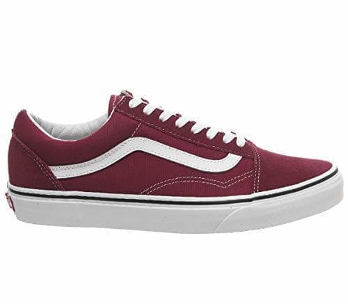 Moda Vans Old Skool Calzado Rumba Red/True White