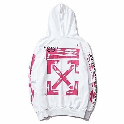 Fashion YX Hoodie Off con Capucha Delgada Flecha Doodle Europeo Y Americano De