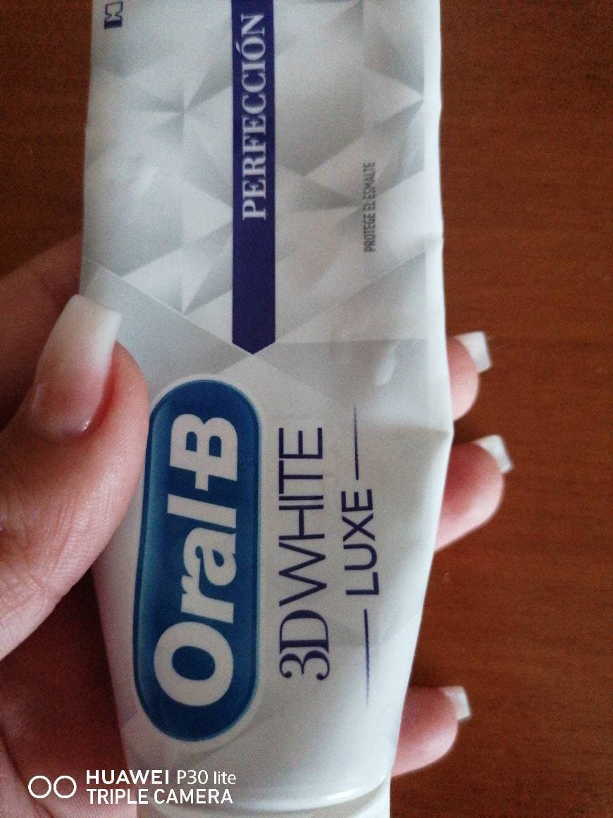 Belleza Oral-B 3DWhite Luxe Perfección Pasta Dentífrica Blanqueadora 75ml