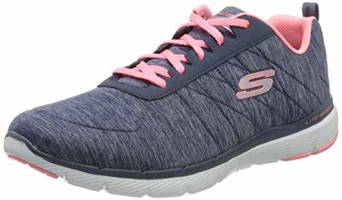 Product Skechers Women's FLEX APPEAL 3.0-INSIDERS Trainers, Blue