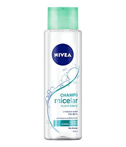 Belleza NIVEA Champú Micelar Purificante - 4 Recipientes x 400 ml - Total