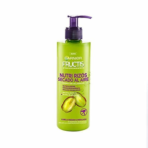 Producto Garnier Fructis Nutri Rizos Secado al Aire Crema Sin Aclarado para Pelo