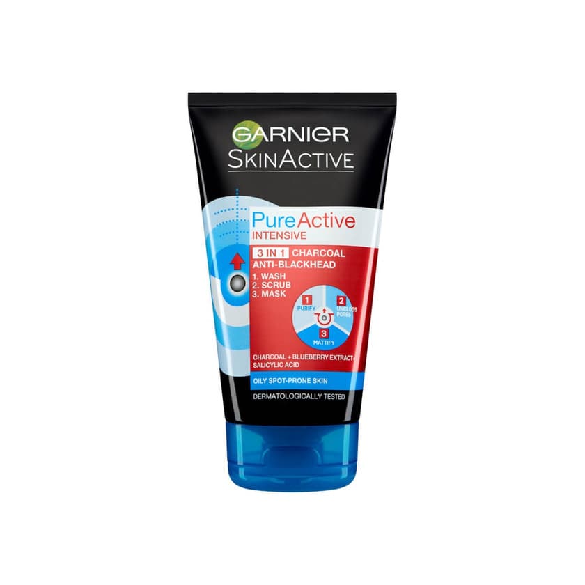 Producto Pure Active para pontos negros 3 em 1