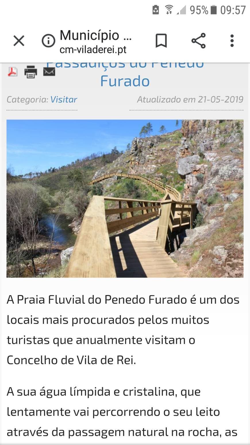 Fashion Passadiços do Penedo Furado - Município de Vila de Rei