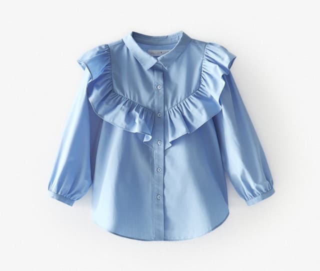 Fashion Camisa com folho Zara Kids 