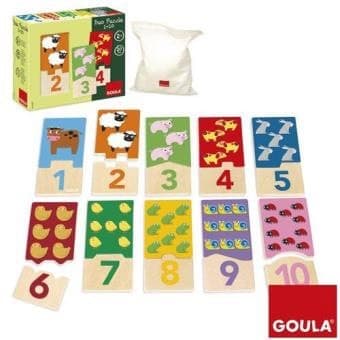 Moda Puzzle Duo Números de 1 a 10