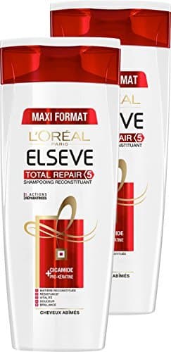 Beauty L'Oréal Paris Elsève Total Repair 5 Champú reconstituyente 400 ml Lote de