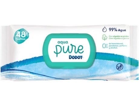 Moda Toalhitas Aqua Pure da Dodot